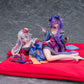 "Neptunia x SENRAN KAGURA: Ninja Wars" Purple Heart / Black Heart Kimono Ver. Dual Figure Set 1/7 Complete Figure