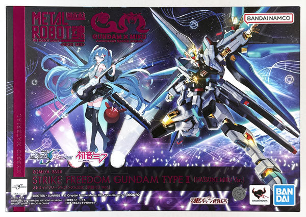 METAL ROBOT SPIRITS 〈SIDE MS〉 Mobile Suit Gundam SEED FREEDOM Strike Freedom Gundam Type-2 [Hatsune Miku Ver.]
