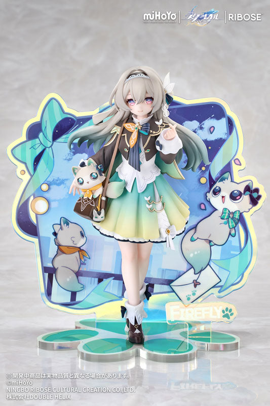 RISE UP+ Honkai: Star Rail Chibi Cat Series Figure Firefly Ver. Complete Figure