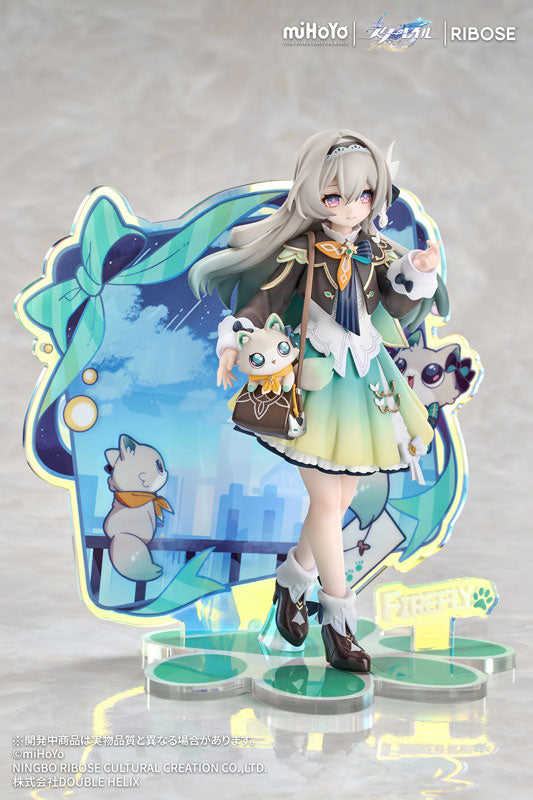 RISE UP+ Honkai: Star Rail Chibi Cat Series Figure Firefly Ver. Complete Figure