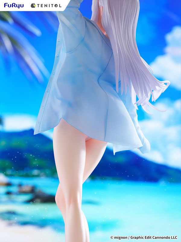 TENITOL TALL MIGNON WORKS shiro Swimsuit ver. Complete Figure