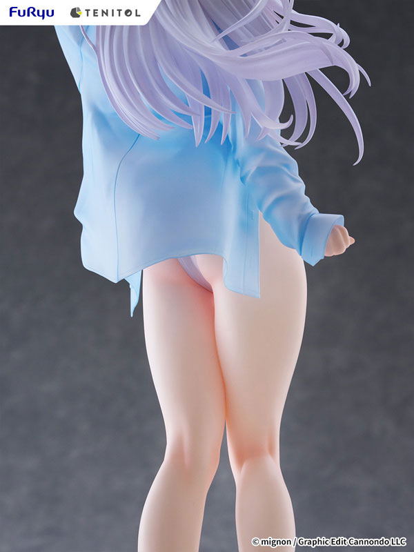 TENITOL TALL MIGNON WORKS shiro Swimsuit ver. Complete Figure