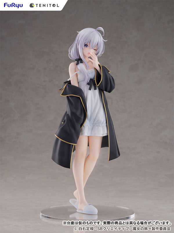 TENITOL TALL Wandering Witch: The Journey of Elaina: Elaina Tired ver. Complete Figure