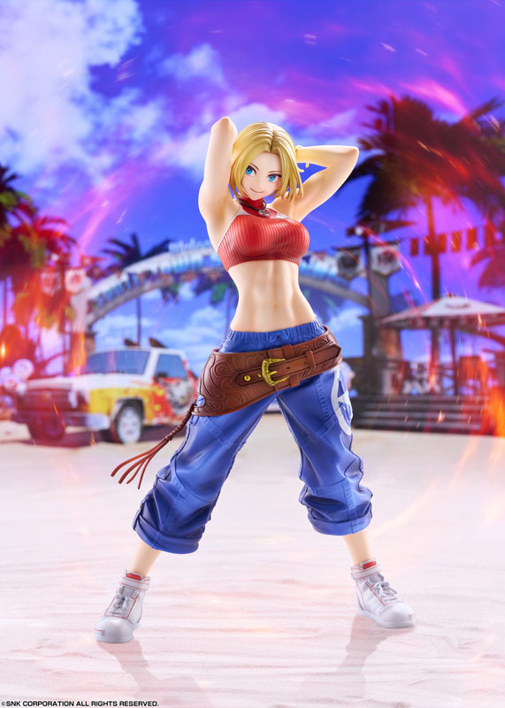 Fighting Girls Collection THE KING OF FIGHTERS XV Blue Mary 1/7 Complete Figure