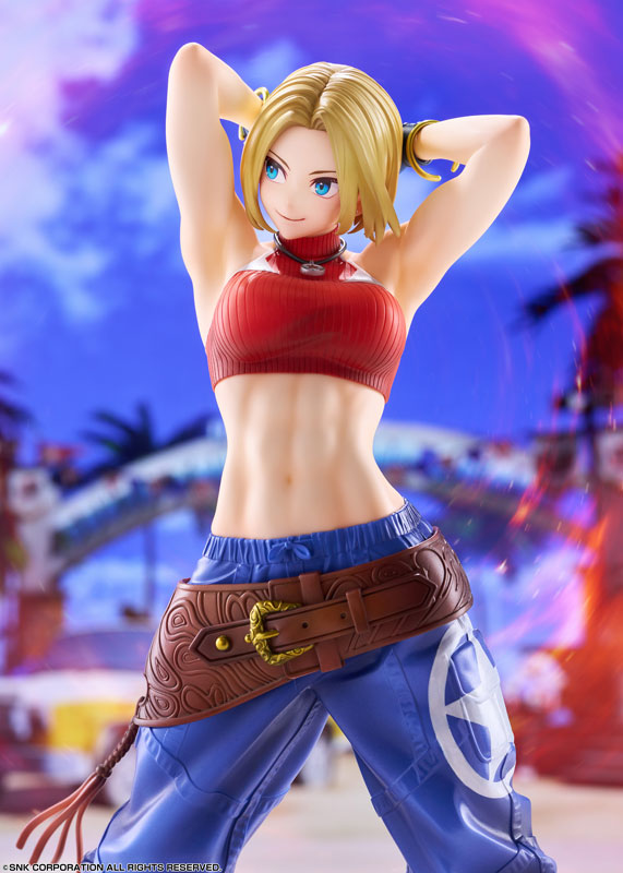 Fighting Girls Collection THE KING OF FIGHTERS XV Blue Mary 1/7 Complete Figure