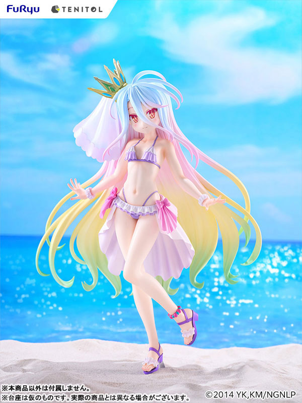 TENITOL TALL No Game No Life Shiro Swimsuit Dress ver. Complete Figure