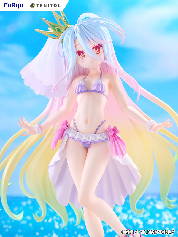 TENITOL TALL No Game No Life Shiro Swimsuit Dress ver. Complete Figure