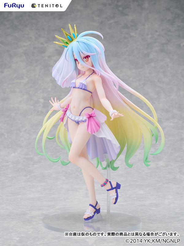 TENITOL TALL No Game No Life Shiro Swimsuit Dress ver. Complete Figure