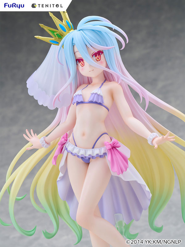 TENITOL TALL No Game No Life Shiro Swimsuit Dress ver. Complete Figure