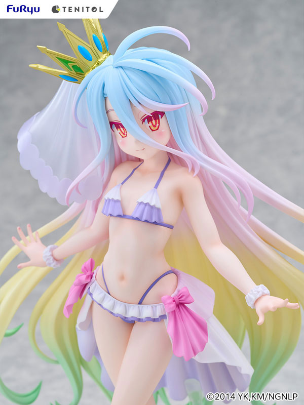 TENITOL TALL No Game No Life Shiro Swimsuit Dress ver. Complete Figure