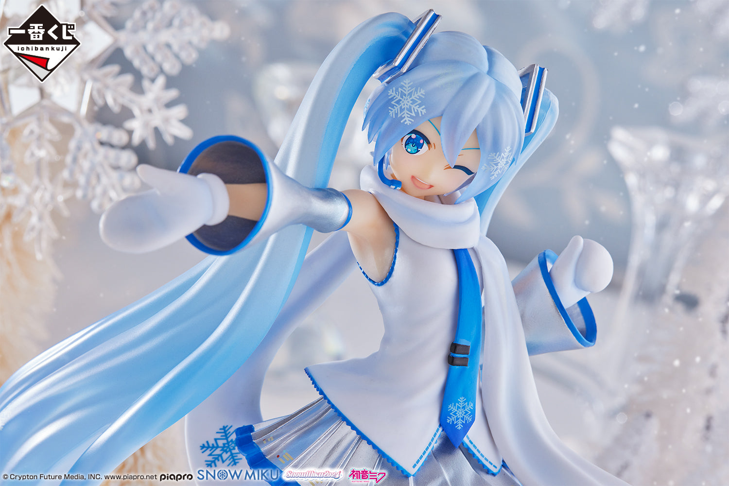 Ichiban Kuji Snow Miku SNOW MIKU Last One Prize Snow Miku Figure (Wink Ver.) | animota