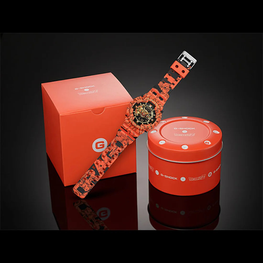 G SHOCK x Dragon Ball Z collaboration model GA 110JDB 1A4JR animota