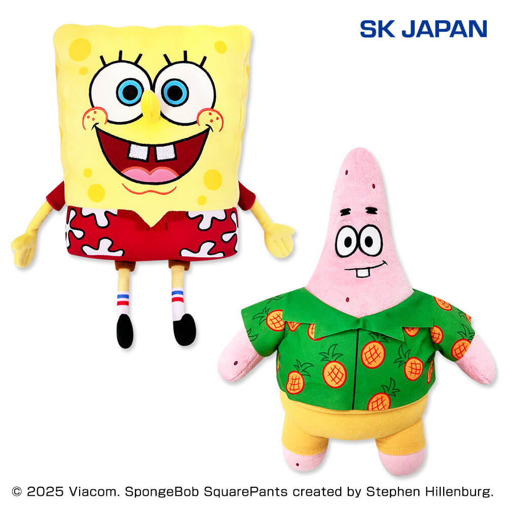 SpongeBob Outing GB Plush Toy Patrick, Stuffed Animals, animota