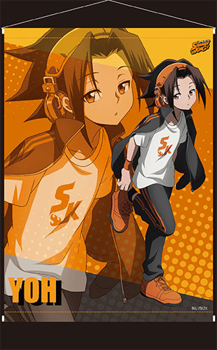SHAMAN KING B2 Wall Scroll Yoh Asakura, Decorative Tapestries, animota
