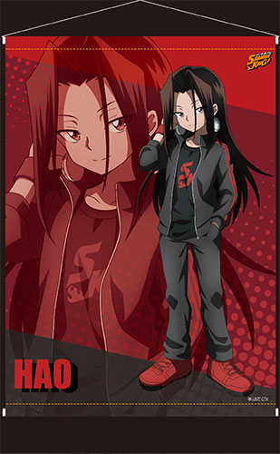 SHAMAN KING B2 Wall Scroll Hao, Decorative Tapestries, animota