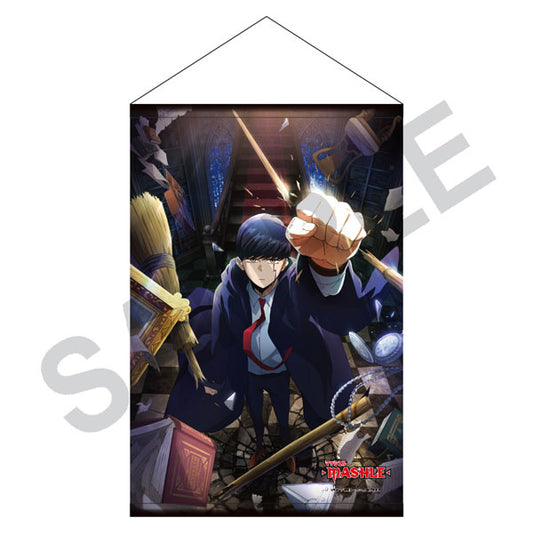 MASHLE Double Suede B2 Wall Scroll, Decorative Tapestries, animota