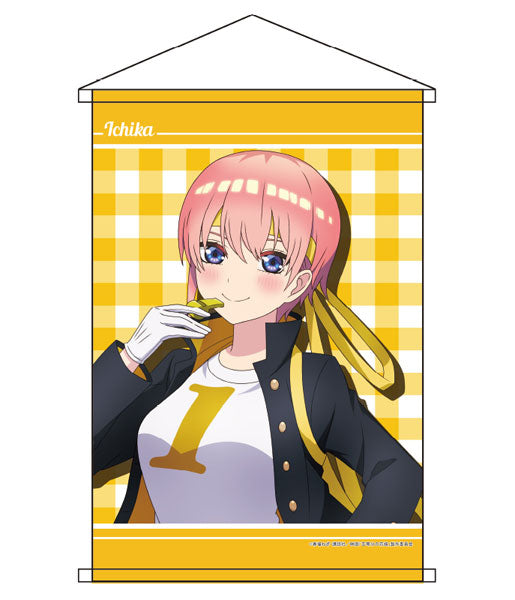 Movie The Quintessential Quintuplets B2 Wall Scroll Ichika Nakano Cheer Squad ver, Decorative Tapestries, animota