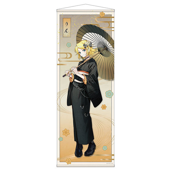 Hatsune Miku New Year SHOP 2024 Life-size Wall Scroll Kagamine Rin, Decorative Tapestries, animota