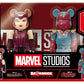 MARVEL STUDIOS - BE@RBRICK 100% Pair Box [SCARLET WITCH] & [VISION] [Happy-Kuji Pair Box Prize G]