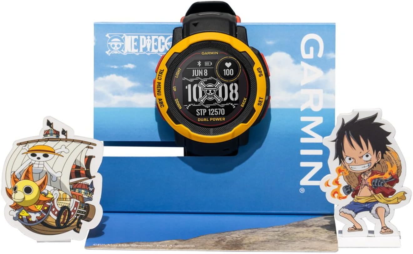 Garmin Instinct 2/2S Dual Power ONE PIECE Luffy Toughness Outdoor GPS Watch