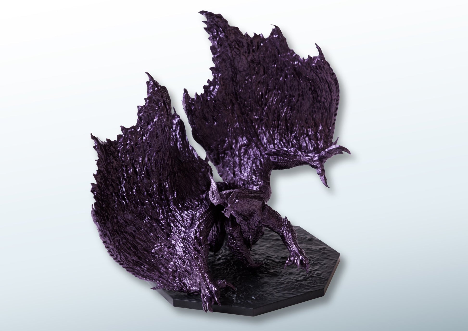 Capcom Figure Builder Cube "Monster Hunter" Black Eclipse Wyvern Gore Magala [20th Anniversary Metallic Ver.], Action & Toy Figures, animota