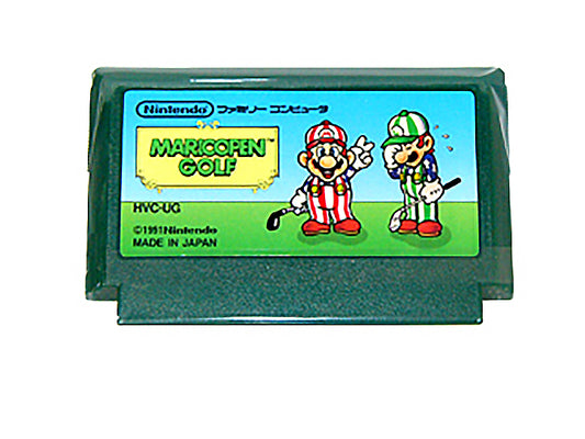 Mario Open Golf.Famicom Japanese Version