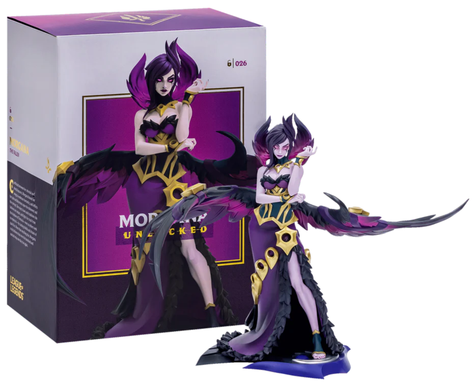 League of Legends - Morgana - UNLOCKED Statue | animota League of Legends - Morgana - UNLOCKED Statue | animota