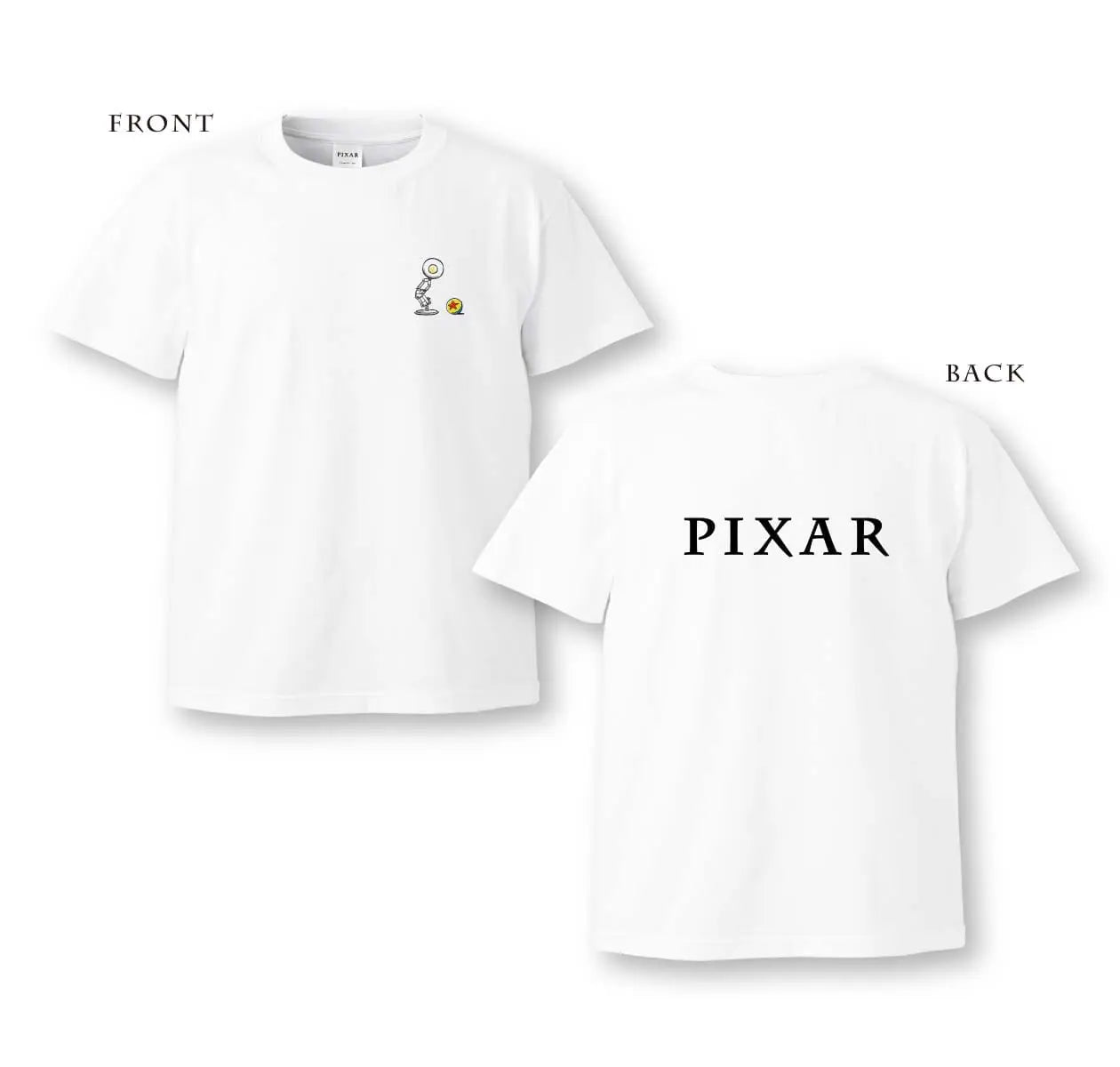 PIXAR 2026 T-Shirt [Happy-Kuji Prize B]