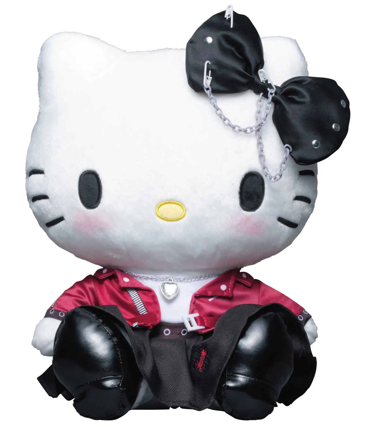 Sanrio Characters PUNKS Party - Halloween 2026 - BIG! Hello Kitty Plush Toy [Happy-Kuji Special Prize]