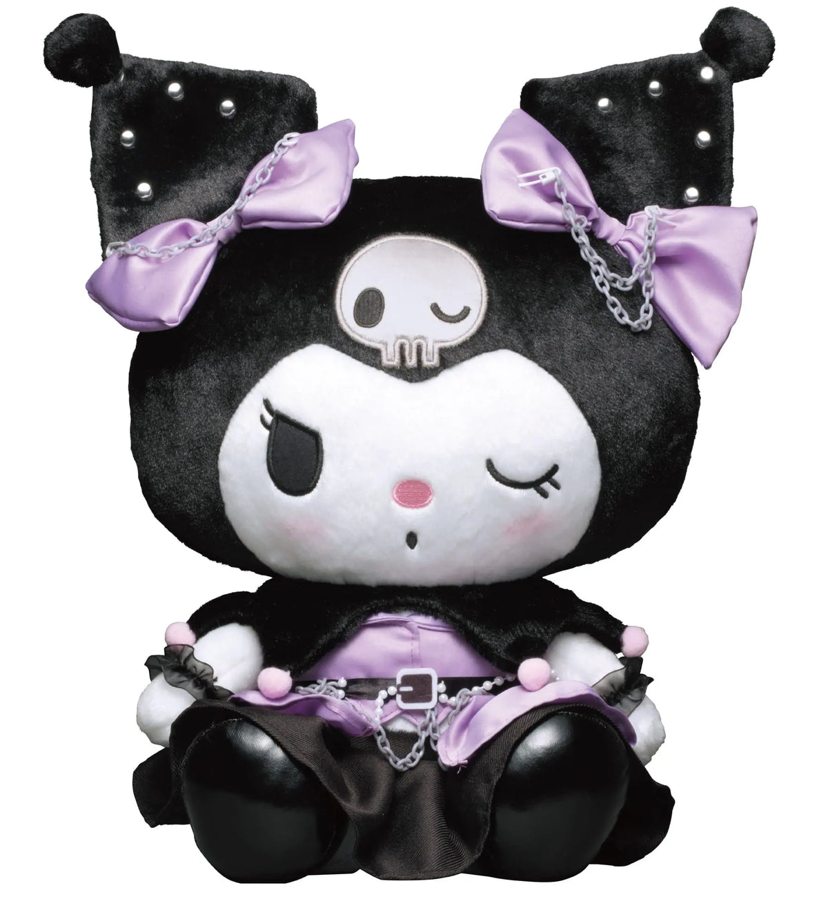 Sanrio Characters PUNKS Party - Halloween 2026 - BIG! Kuromi Plush Toy [Happy-Kuji Last Prize]