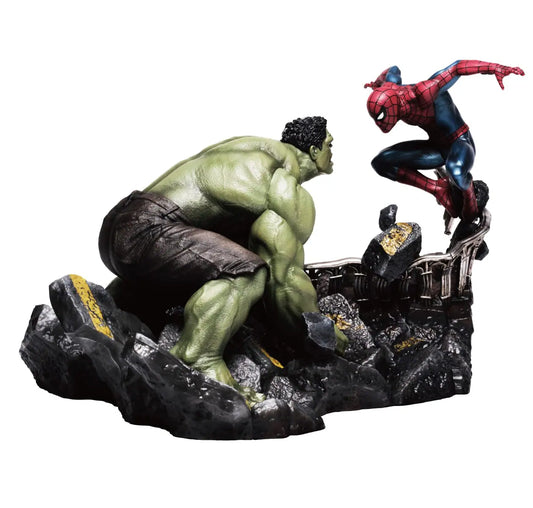 MARVEL - Spider-Man: Brand New Day - Spider-Man & Hulk Diorama Statue [Happy-Kuji Last Prize]