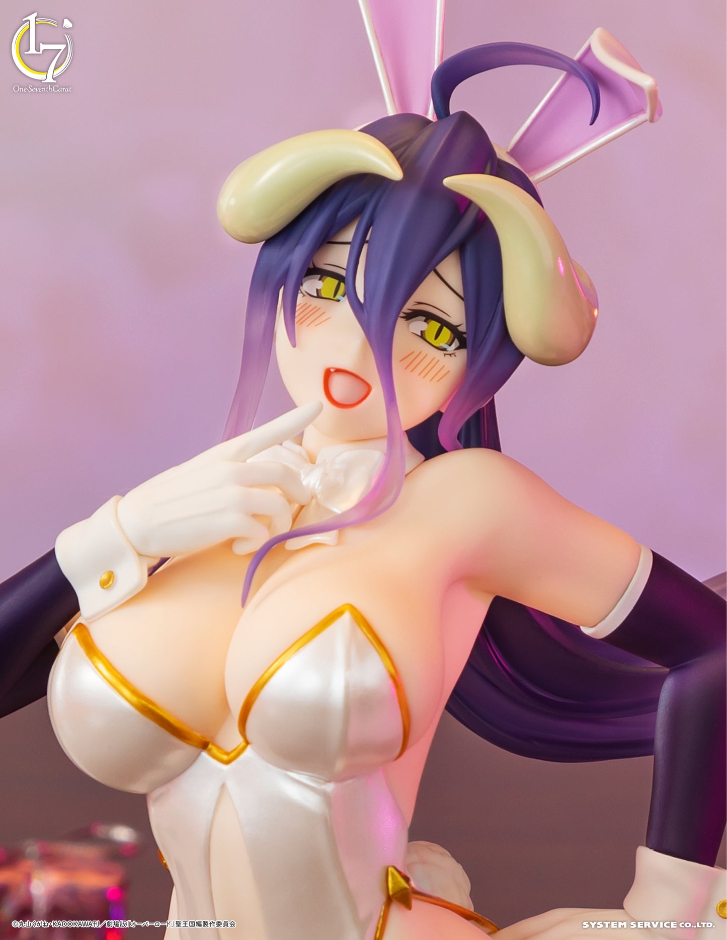 Overload - One-Seventh Carat Figure - Albedo Bunny White Ver.