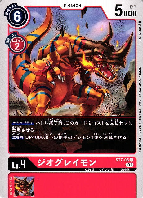 GeoGreymon ST7-06 U