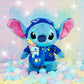 Stitch Colorful Kawaii Big Stitch Plush Toy [Happy-Kuji Prize A]