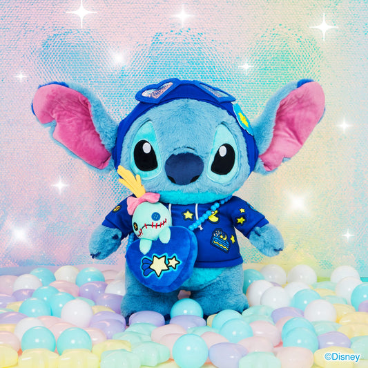 Stitch Colorful Kawaii Big Stitch Plush Toy [Happy-Kuji Prize A]