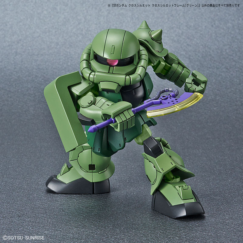 SD Gundam Cross Silhouette SDCS Cross Silhouette Frame Green | animota