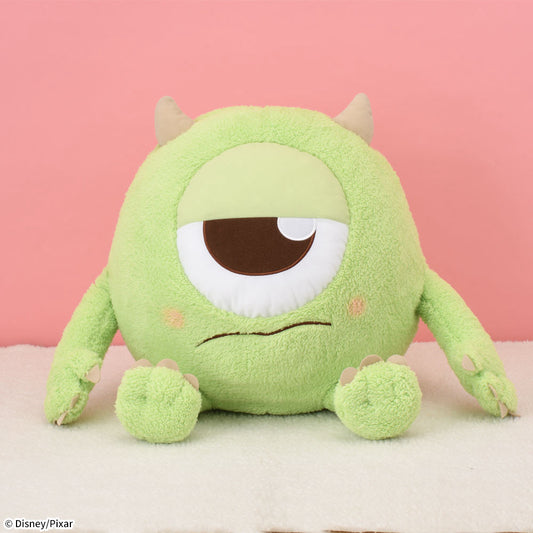 Monsters, Inc. Mike Wazowski Red-cheeked Super Large Plush Toy Cranky Ver.