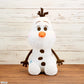 Frozen Red Cheeks Grande Plush Toy Sitting Ver. Olaf