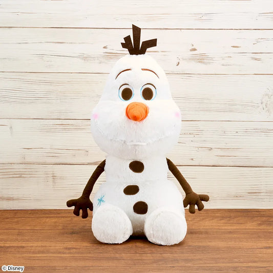 Frozen Red Cheeks Grande Plush Toy Sitting Ver. Olaf