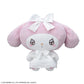 Yurukawa Sanrio Characters LL Plush Toy "My Melody" Milky Lolita, Stuffed Animals, animota