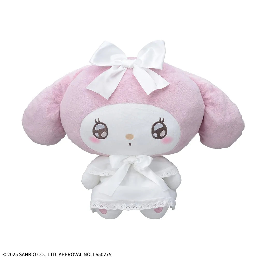 Yurukawa Sanrio Characters LL Plush Toy "My Melody" Milky Lolita, Stuffed Animals, animota