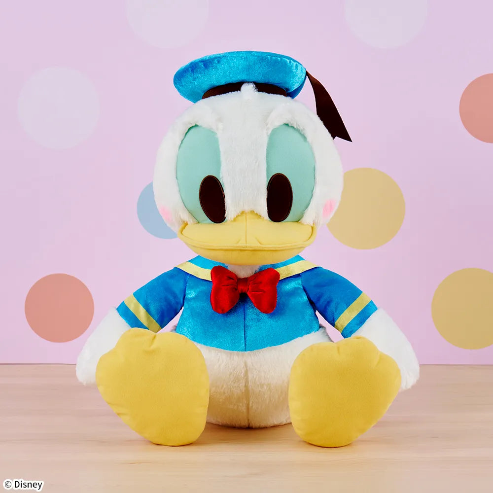 Donald Duck Red Cheeks Super Large Plush Toy Shiny Color Ver., Stuffed Animals, animota