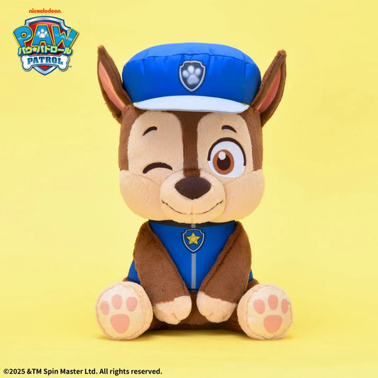 PAW Patrol Chokonto Sitting LL Plush Toy Chase, Stuffed Animals, animota
