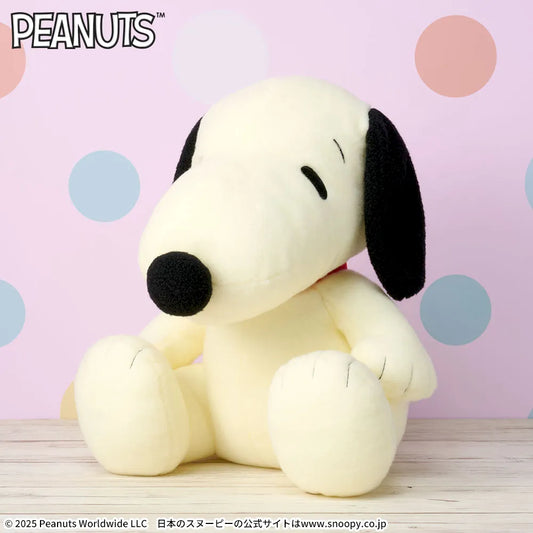 Peanuts Super Large Plush Toy Mokufuwa, Stuffed Animals, animota