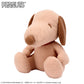 Peanuts Super Large Plush Toy Mokufuwa Brown Ver.