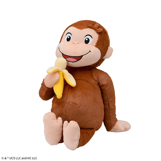 Curious George LL Plush Toy I’m Full!