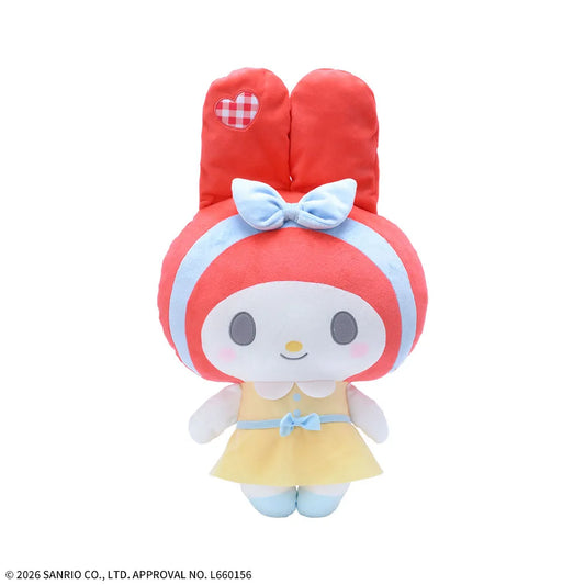 Yurukawa Sanrio Characters LL Plush Toy My Melody SpringColor