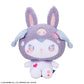 Yurukawa Sanrio Characters LL Plush Toy Kuromi PatchRabbits