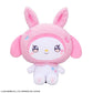 Yurukawa Sanrio Characters LL Plush Toy My Melody PatchRabbits