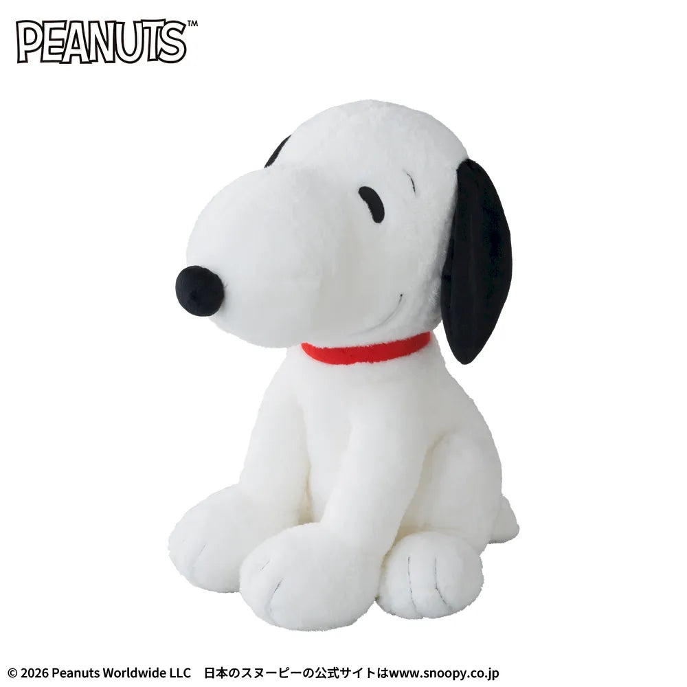 Peanuts Super Large Plush Toy Sitting Pose